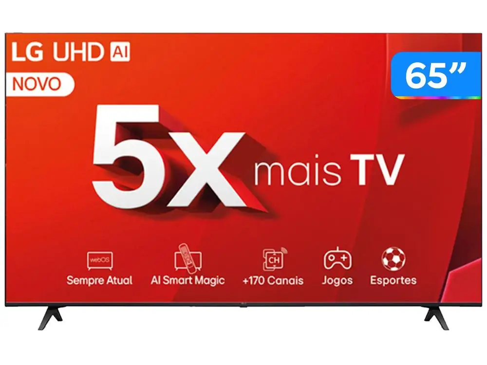 Smart TV LG 65’’ Ultra HD 4K – 65UT8050 webOS 24