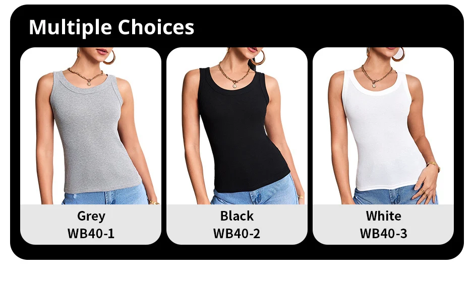 Kit Três 3 Peças Feminina Blusa Regatas - Imagem 20