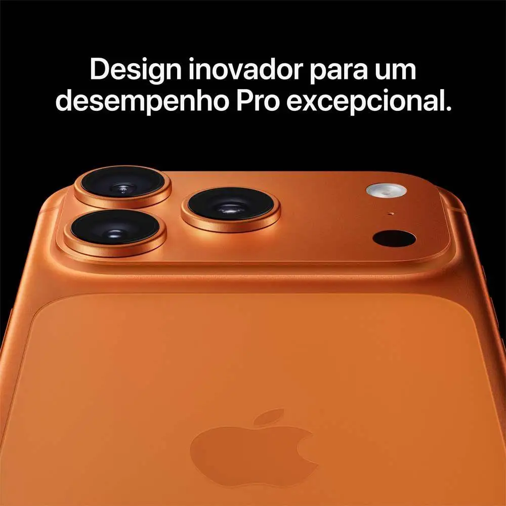 Apple iPhone 17 Pro Max 1TB Laranja Cósmico – Tela 6,9’’ 5G iOS - Imagem 5
