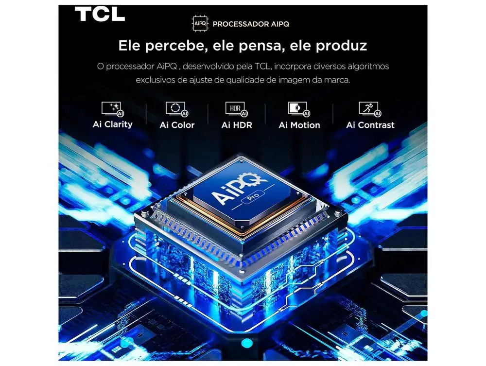Smart TV TCL 50’’ 4K MiniLED Google TV - Imagem 4