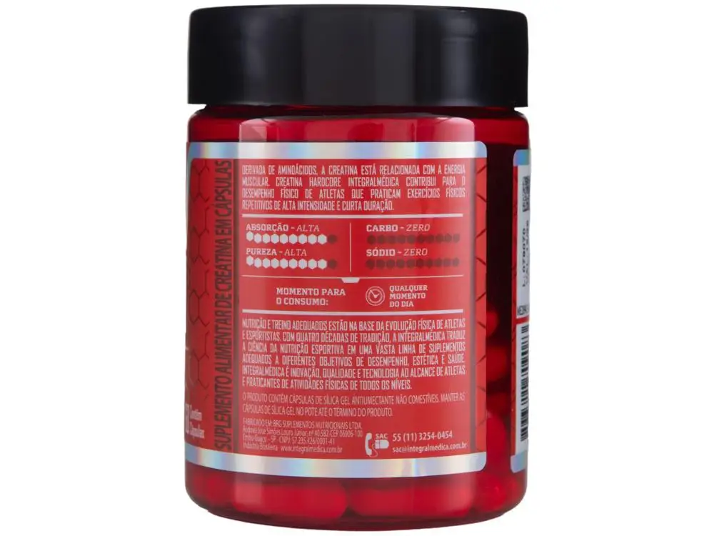 Creatina Micronizada Integralmédica Hardcore – 300g - Imagem 5
