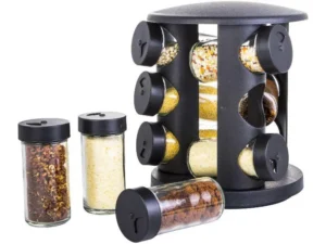 Porta-Tempero de Vidro Brinox – Kit 10 Peças