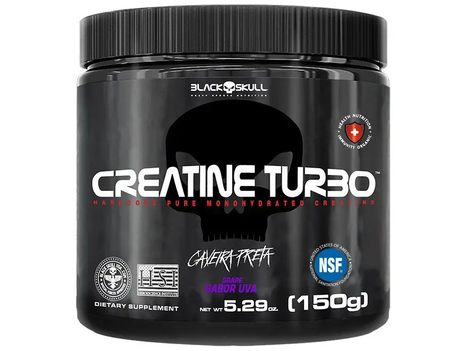 Creatina Monohidratada Black Skull Creatine Turbo – 300g
