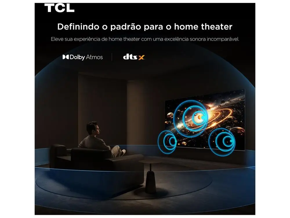 Smart TV TCL 50’’ 4K MiniLED Google TV - Imagem 3