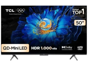 Smart TV TCL 50’’ 4K MiniLED Google TV