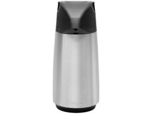 Garrafa Térmica Tramontina Exata Inox 1L – Prata e Preta